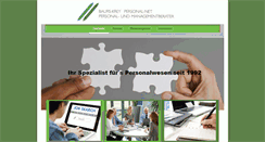 Desktop Screenshot of personal-net.de